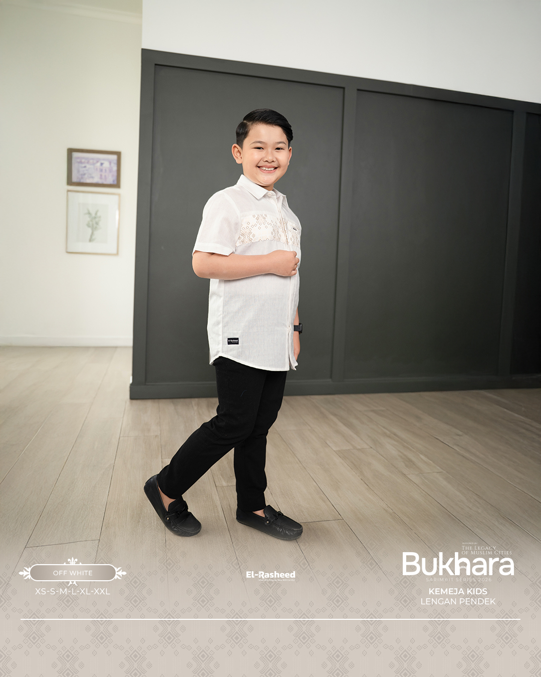 Yasmeera - KEMEJA BUKHARA ANAK GRADE B