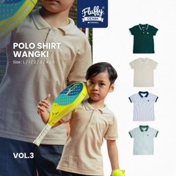 FLUFFY Polo Anak - Shirt Wangki - Fluffy Denim Original Vol.3