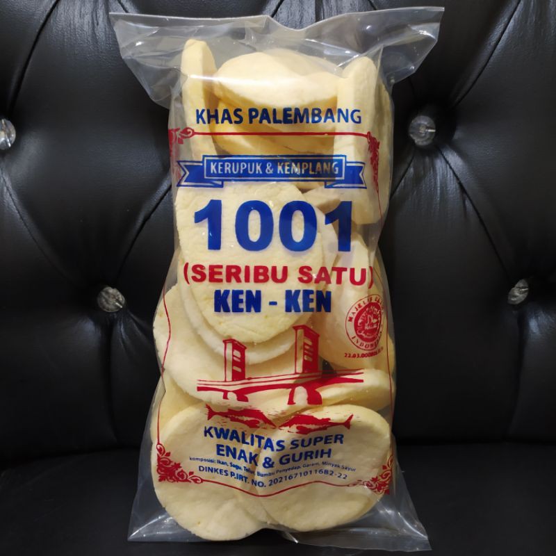 Kerupuk Kemplang Premium Palembang Seribu Satu 250 Gram