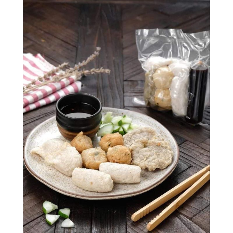 Pempek Palembang Isi 10 Pcs Kuah Cuko
