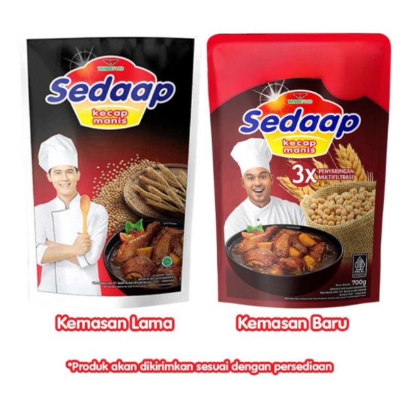 Kecap Manis Sedaap Special 250 gr Refill Pouch