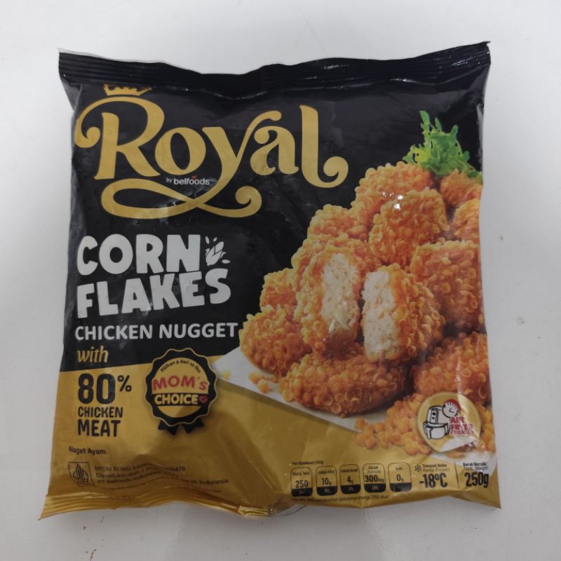 Belfoods Royal Corn Flakes Chicken Nugget 250 Gram