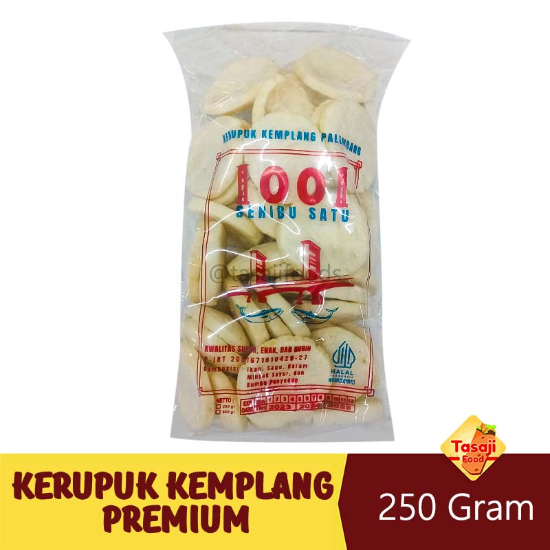 Kerupuk Kemplang Premium Palembang Seribu Satu 250 Gram