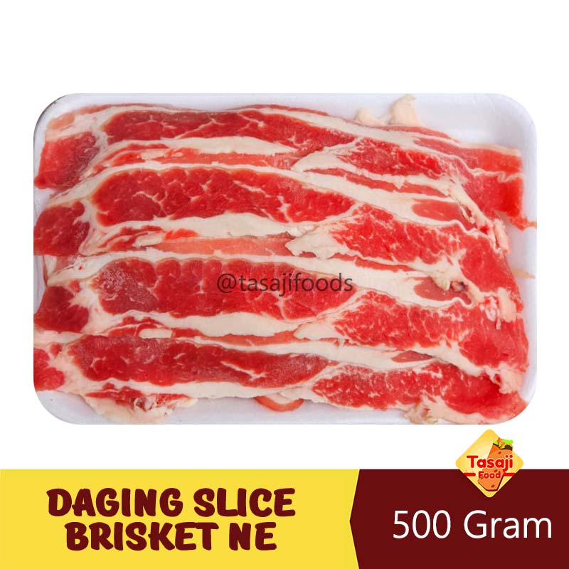 Daging Slice Yoshinoya  Brisket NE AUS Premium Lemak 500 Gram
