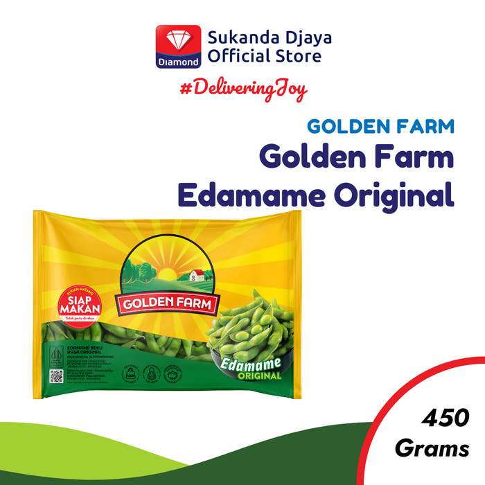 Golden Farm Original Edamame 450 Gram Frozen