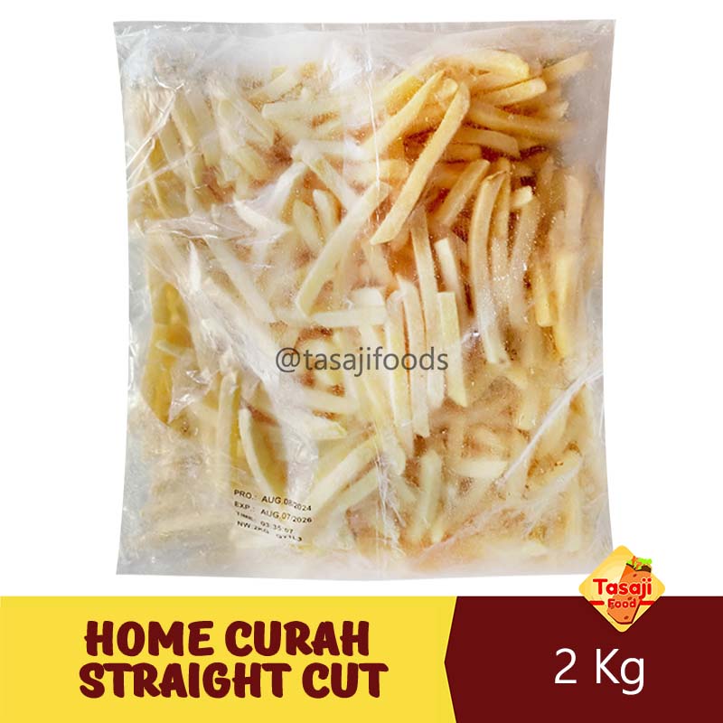 Home Curah Kentang Straight Cut 2 Kg French Fries