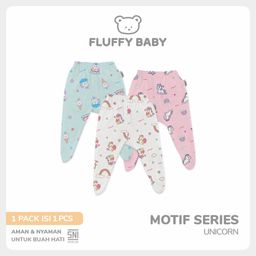 FLUFFY Celana Tutup Kaki Unicorn (Isi 3Pcs) CKA UMB NEWBORN