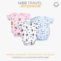 FLUFFY Jumper Pendek WE BARE BEARS (Isi 3Pasang) JUMP WTR SML