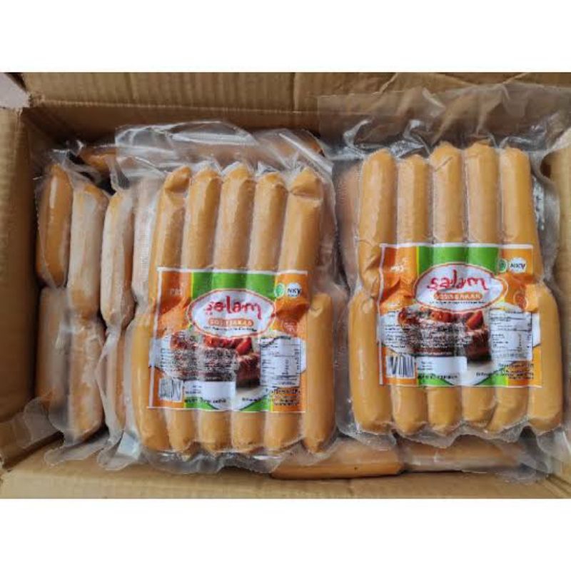 Salam Sosis Bakar Mini 500 Gram Isi 13 pcs