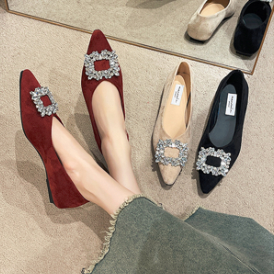 [MAMASILO] Sepatu Pesta Flat Shoes Claire