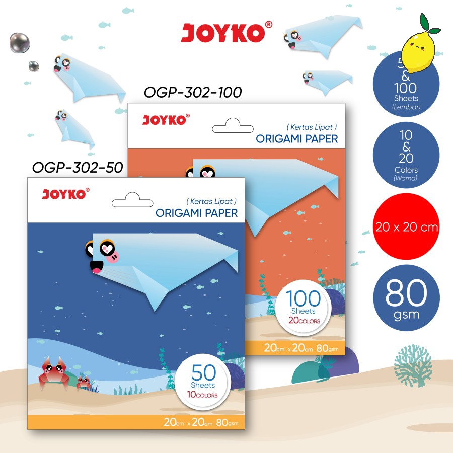 Origami Paper Joyko OGP-302 20 x 20 cm