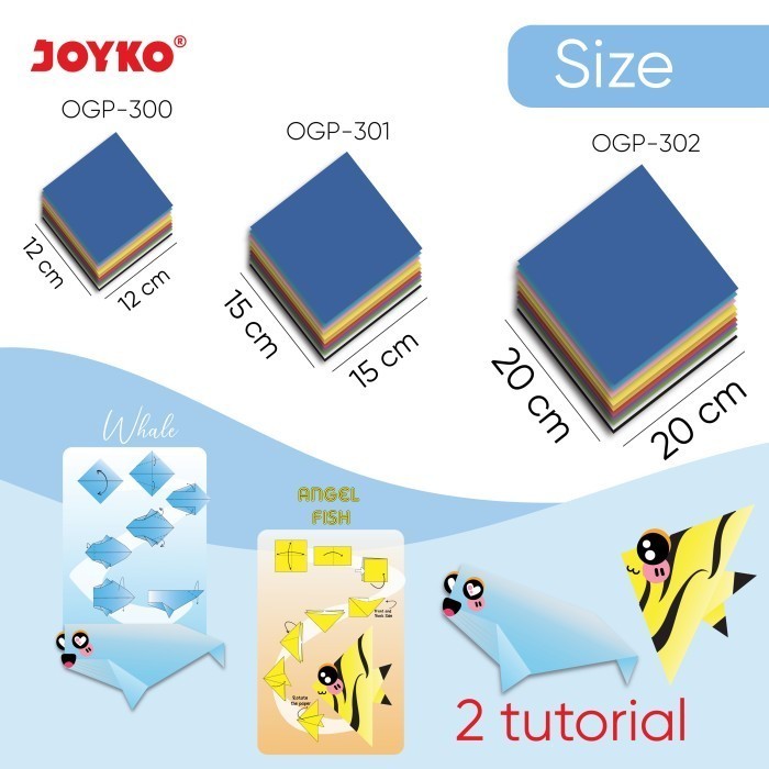 Origami Paper Joyko OGP-302 20 x 20 cm