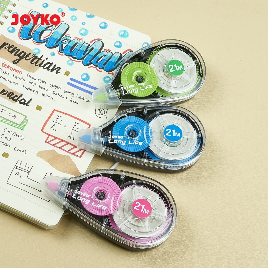 Joyko Correction Tape Joyko CT-533 / Pita Koreksi Jumbo