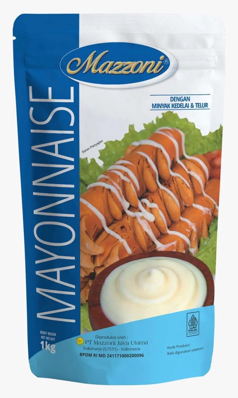 Mazzoni Mayonaise Biru 500 Gram