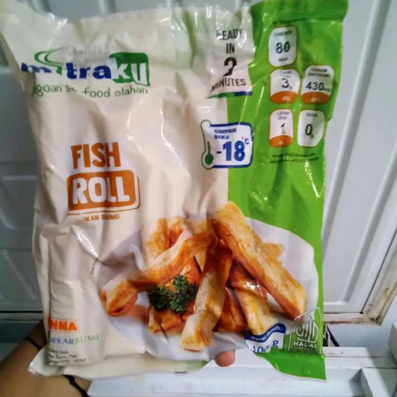 Mitraku Fish Roll 1 Kg Olahan Ikan Frozen
