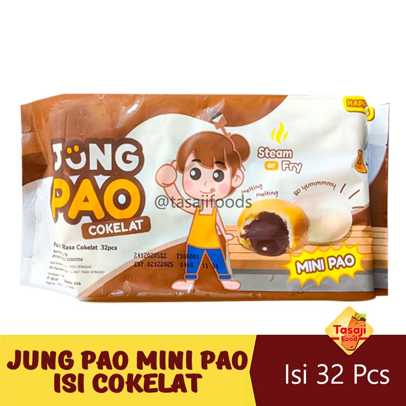 Jung Pao Mini Pao Isi Cokelat 32 Pcs