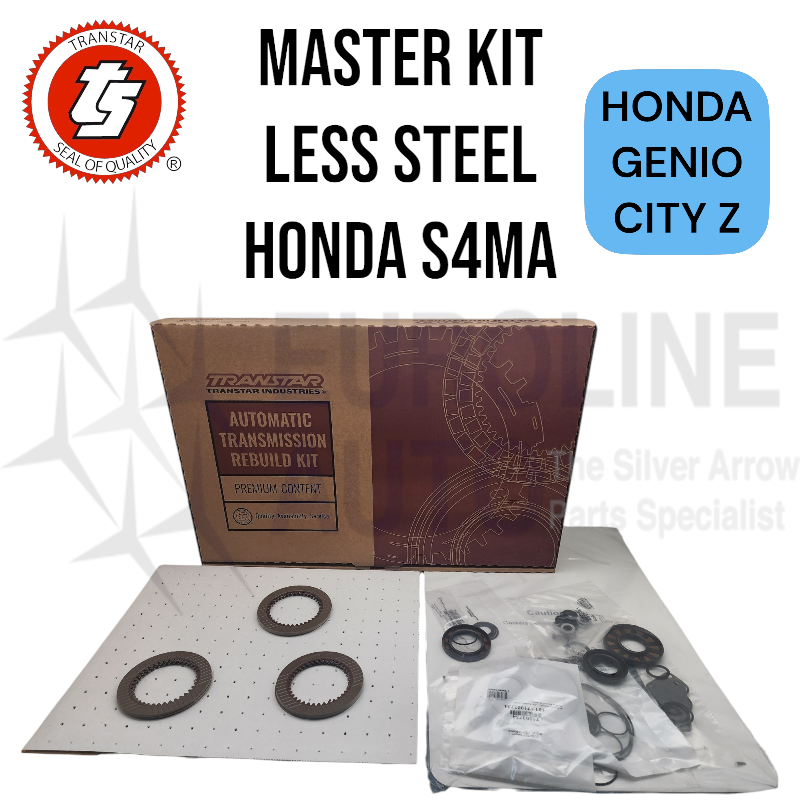 TRANSTAR KIT TANPA PLAT BESI TRANSMISI MATIC HONDA GENIO 88-91 "TS"
