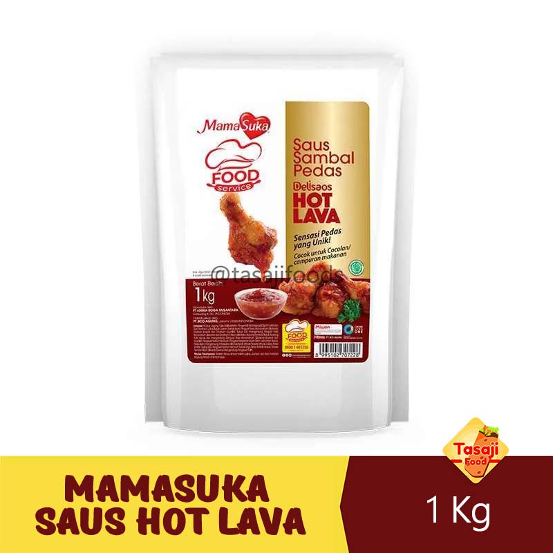 Mamasuka Saus Hot Lava 1 KG Delisaos