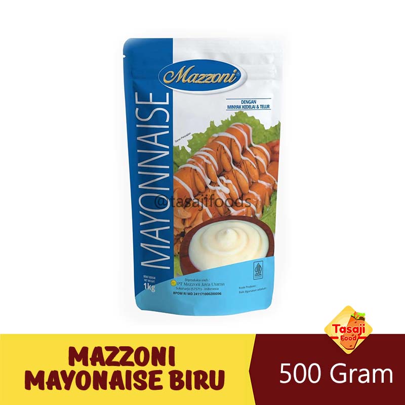 Mazzoni Mayonaise Biru 500 Gram