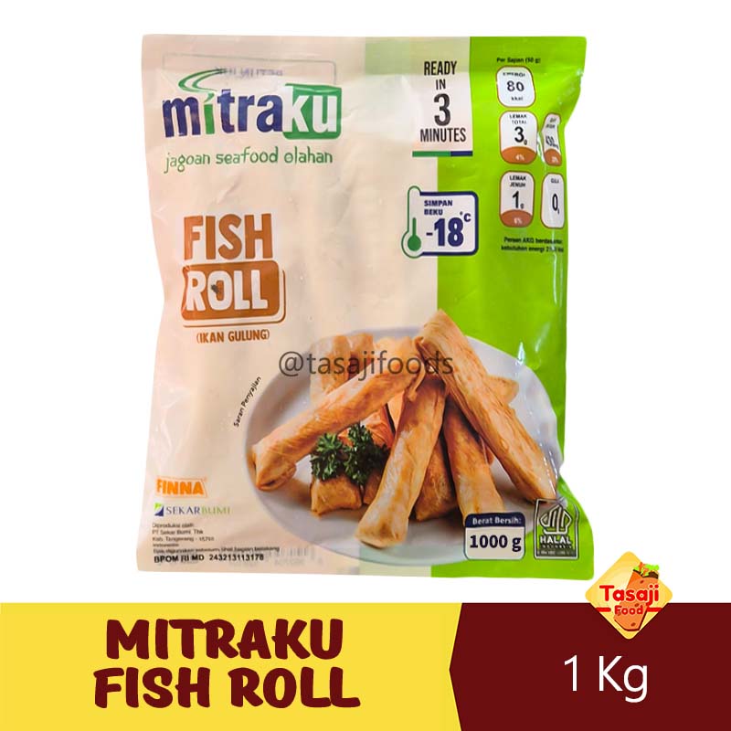 Mitraku Fish Roll 1 Kg Olahan Ikan Frozen