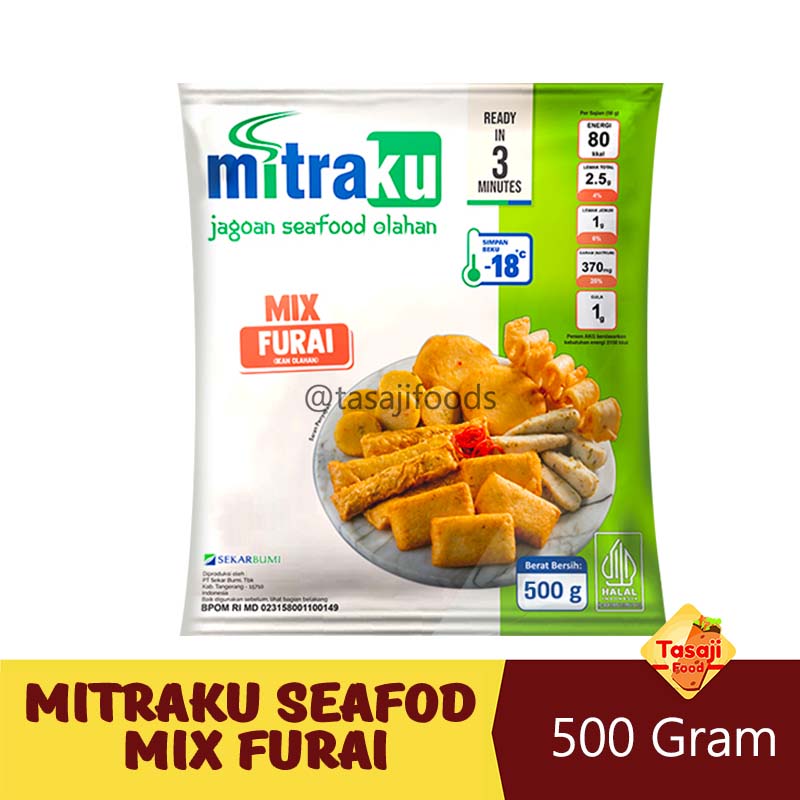 Mitraku Mix Furai 500 Gram Seafood Frozen