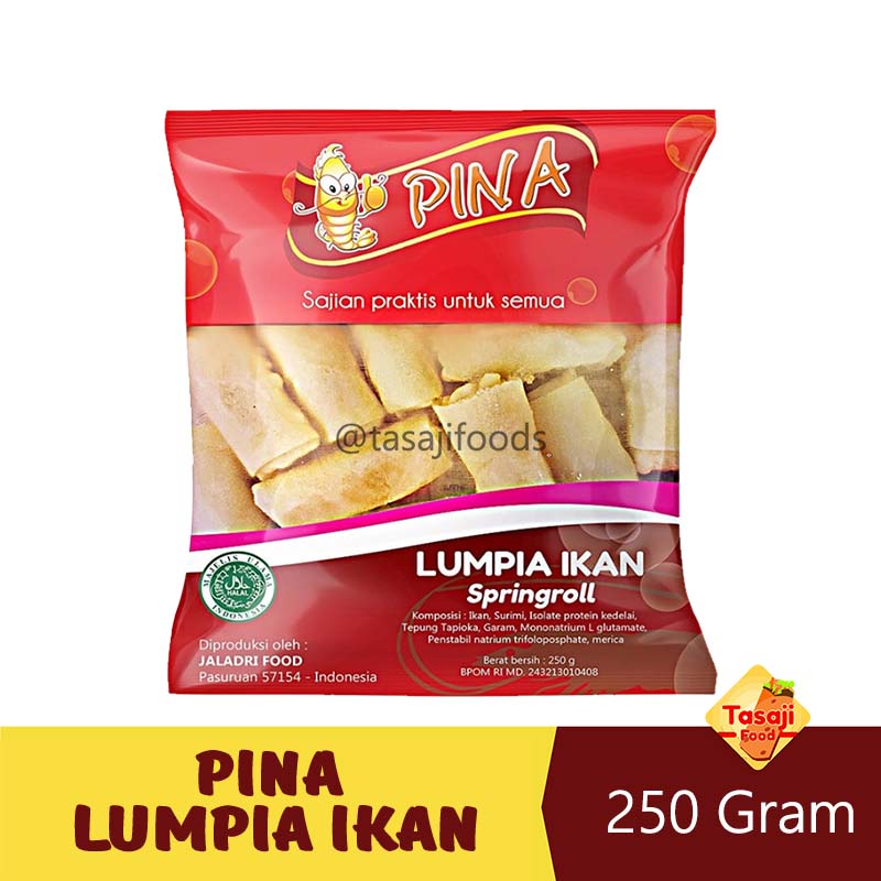 Pina Lumpia Ikan 250 Gram Frozen Food