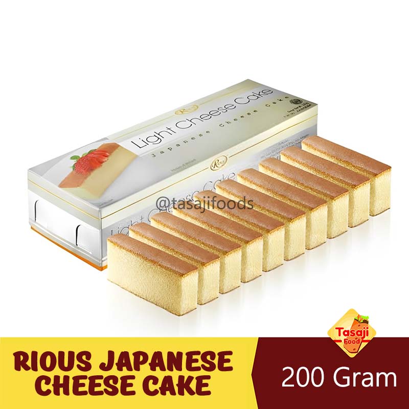 Rious Japanese Cheese Cake 200 Gram Keik Keju