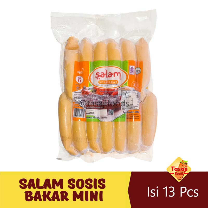Salam Sosis Bakar Mini 500 Gram Isi 13 pcs
