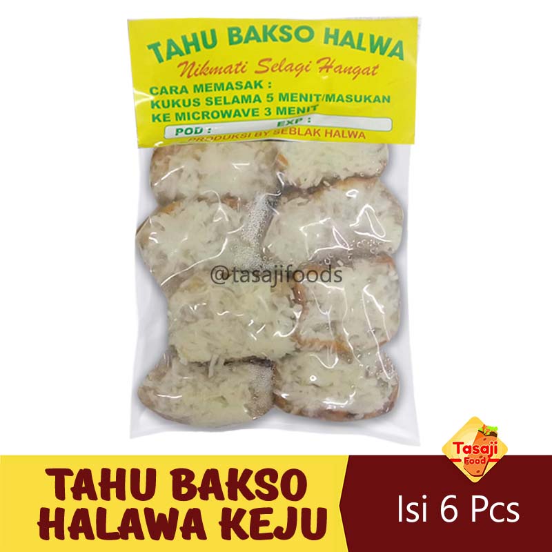 Tahu Bakso Halwa Keju Isi 8 Pcs