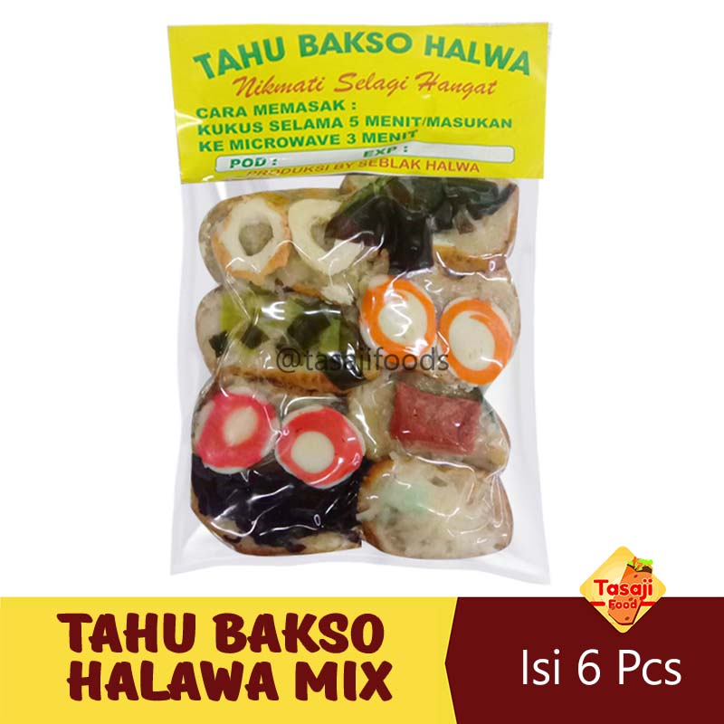 Tahu Bakso Halwa Seafood Mix Isi 8 Pcs