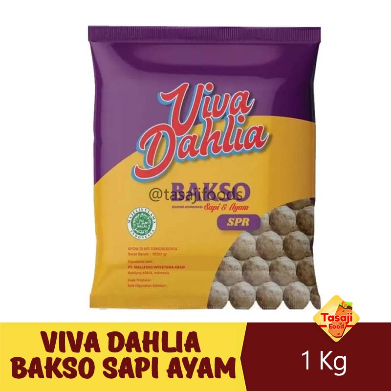 Viva Dahlia Bakso Sapi dan Ayam SPR 1 Kg