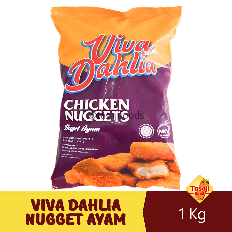 Viva Dahlia Nugget Ayam 1 Kg Chicken Nugget