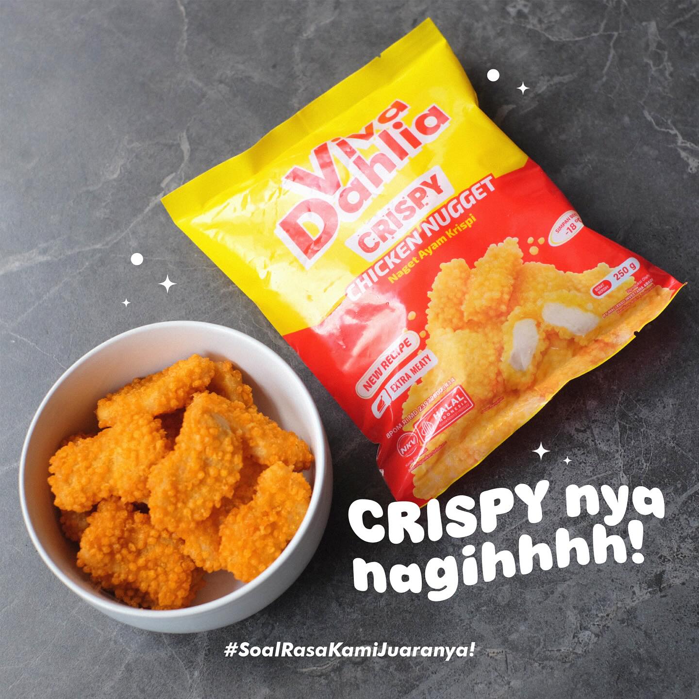 Viva Dahlia Nugget Ayam Crispy 500 Gram