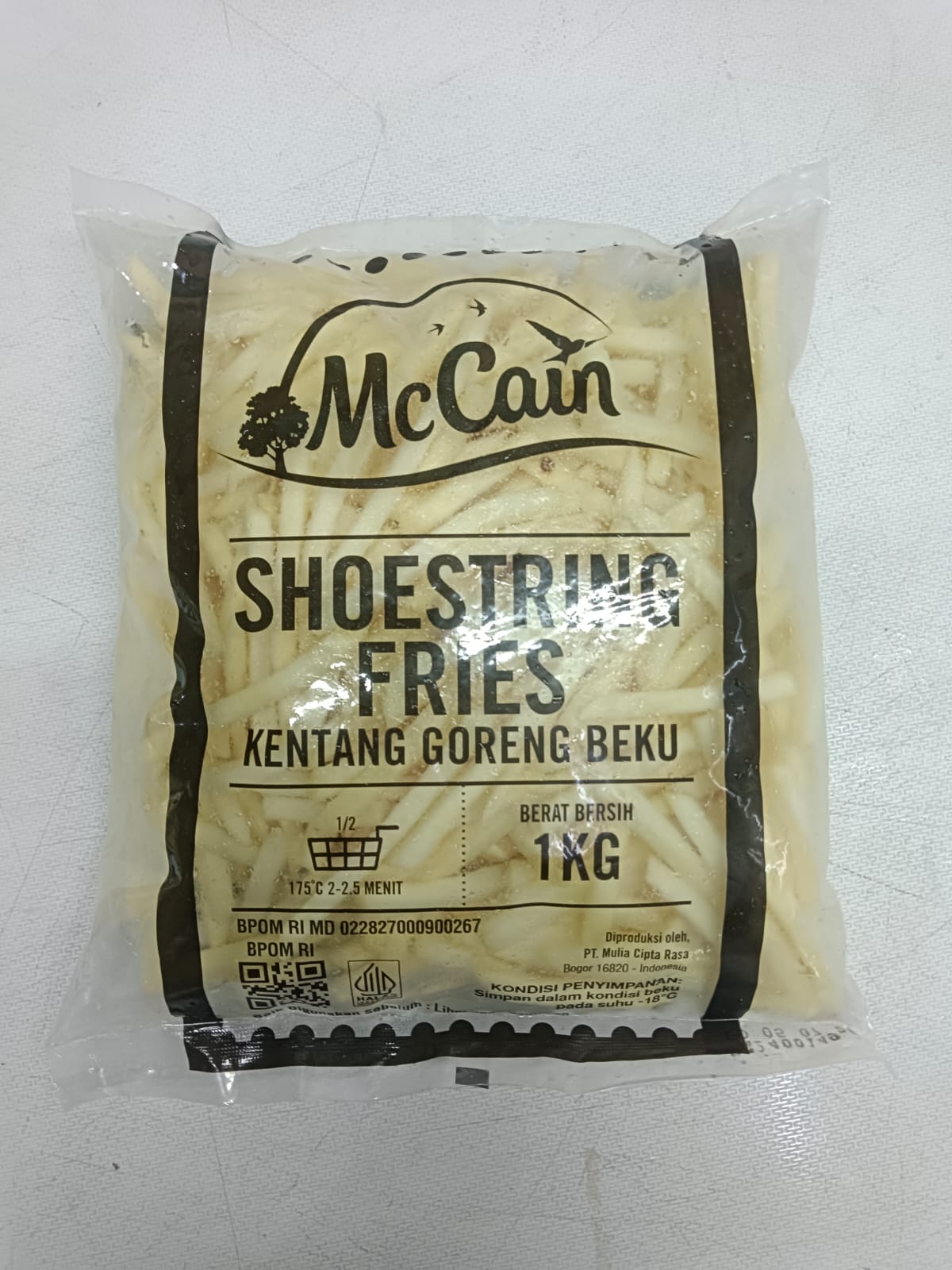 Mc Cain Kentang Shoestring Fries 1 Kg