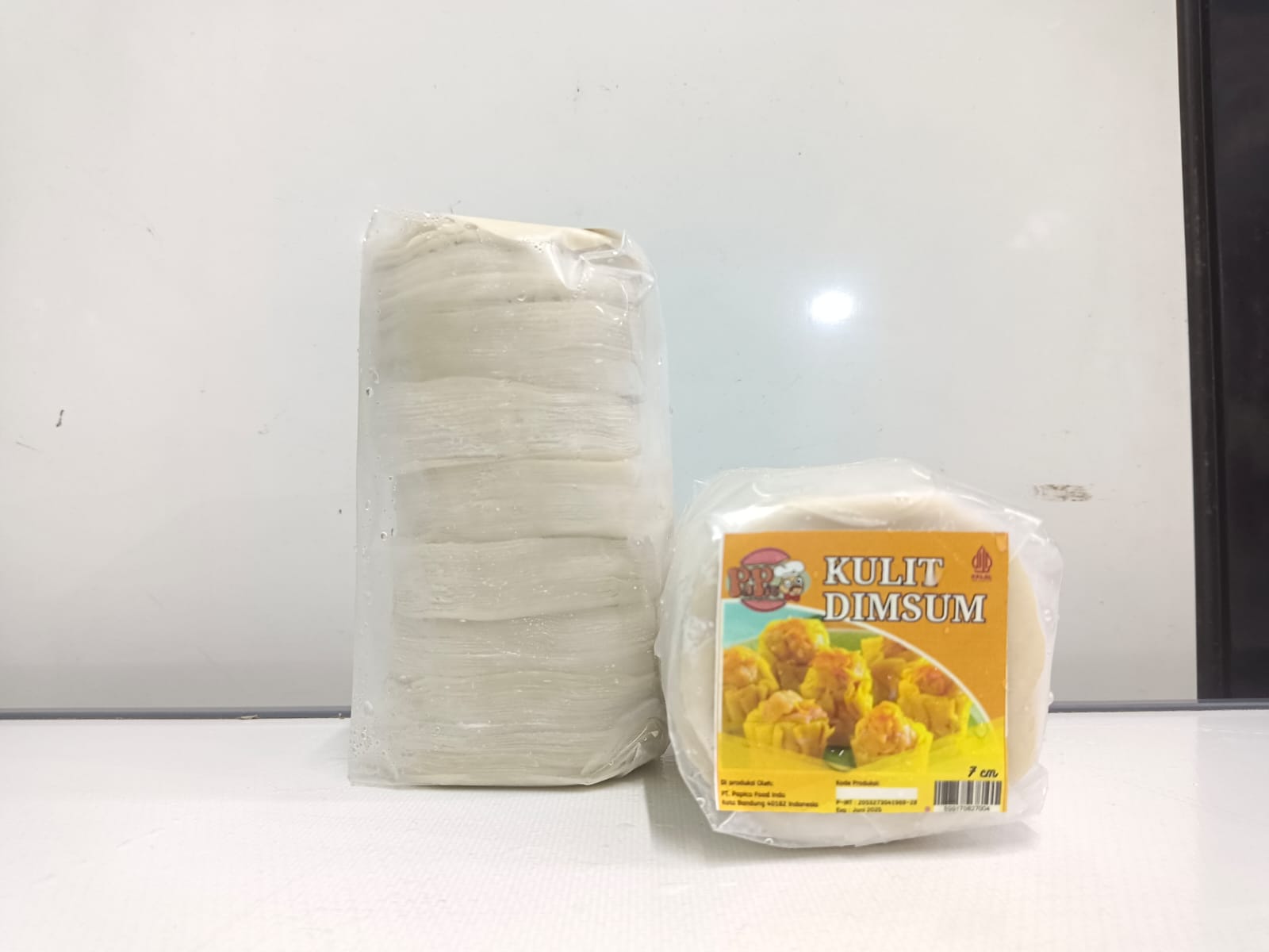Papic Kulit Dimsum Putih 7 Cm 500 Gram frozen
