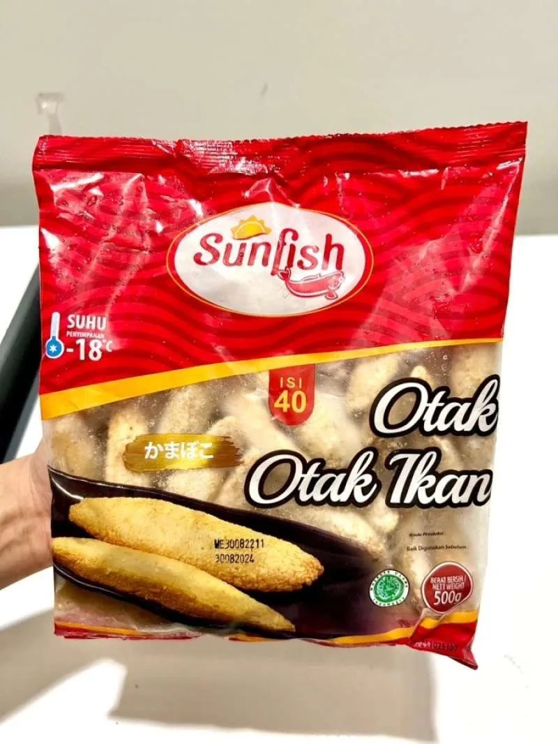 Sunfish Otak Otak Ikan Isi 40 500 Gram