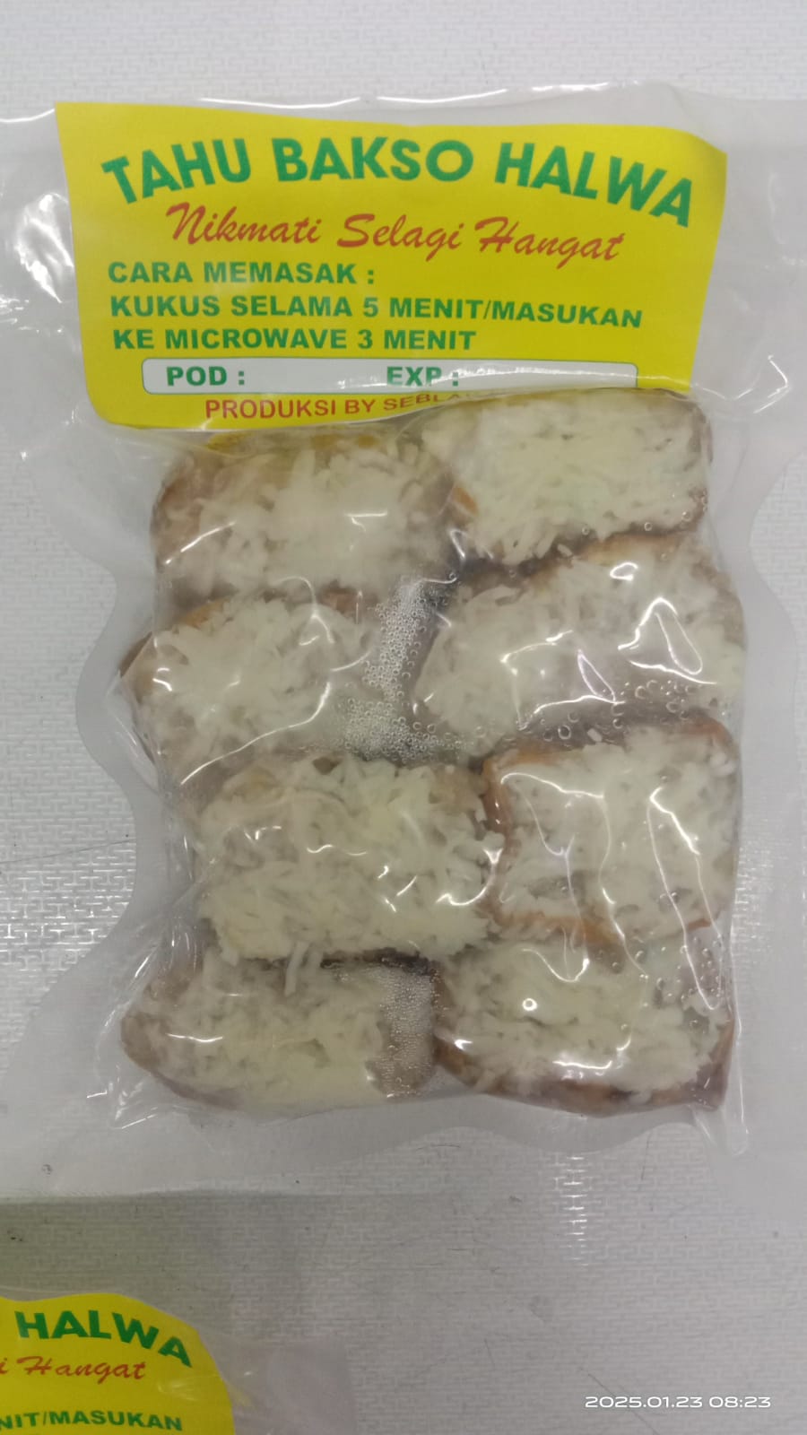 Tahu Bakso Halwa Keju Isi 8 Pcs