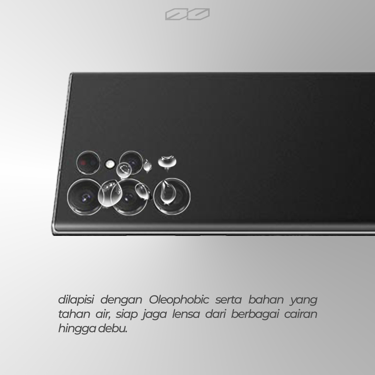 Pelindung Kamera Samsung Galaxy S25 Ultra Plus Octagoods Camera Lens Protector Clear HD Anti Gores