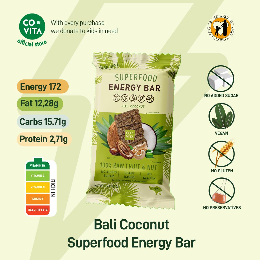 COVITA Superfood Energy Bar - 1 pc