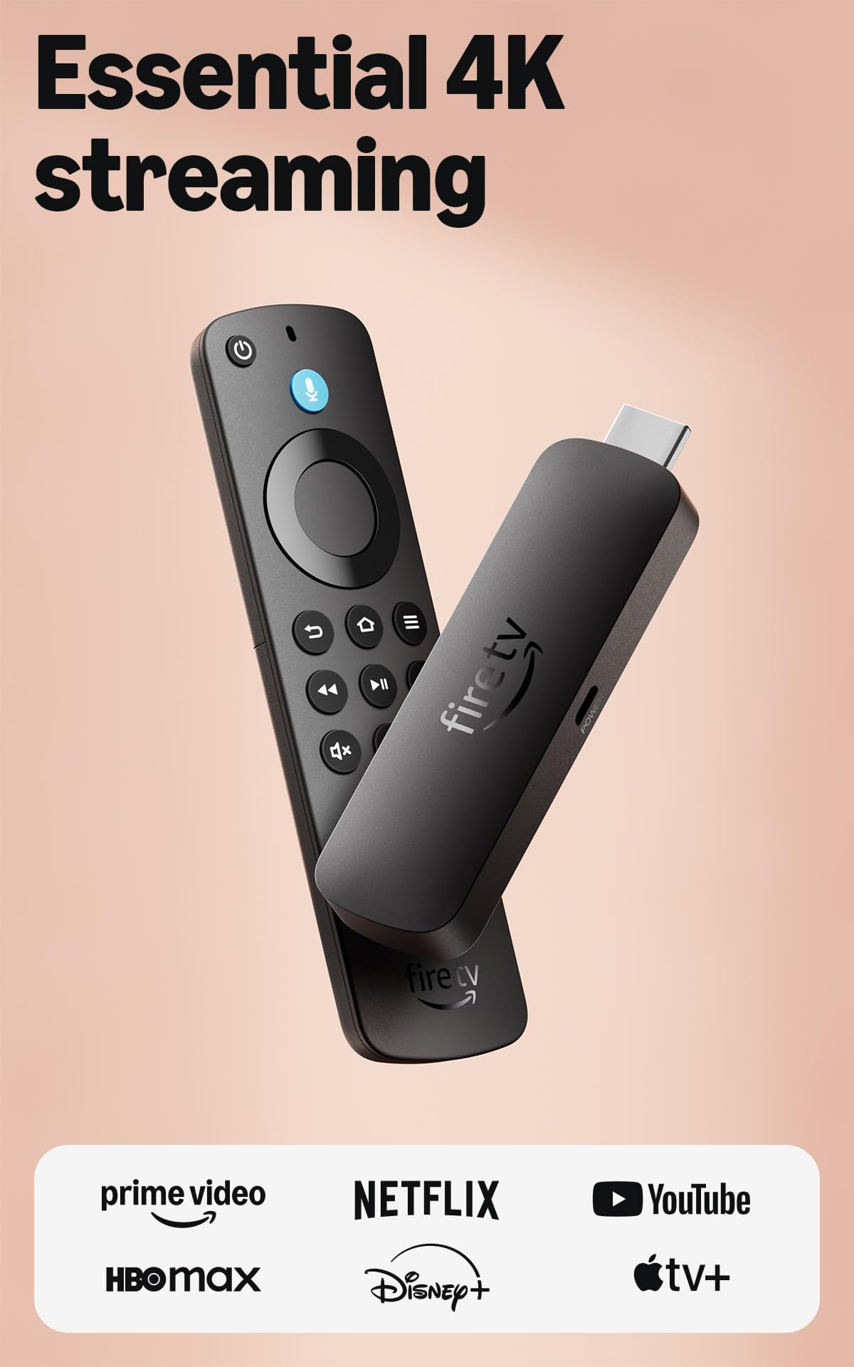 Amazon Fire TV Stick 4K Select perangkat streaming 4K dengan Alexa+ | Amazon Fire TV Stick 4K Select 4K streaming device with Alexa+