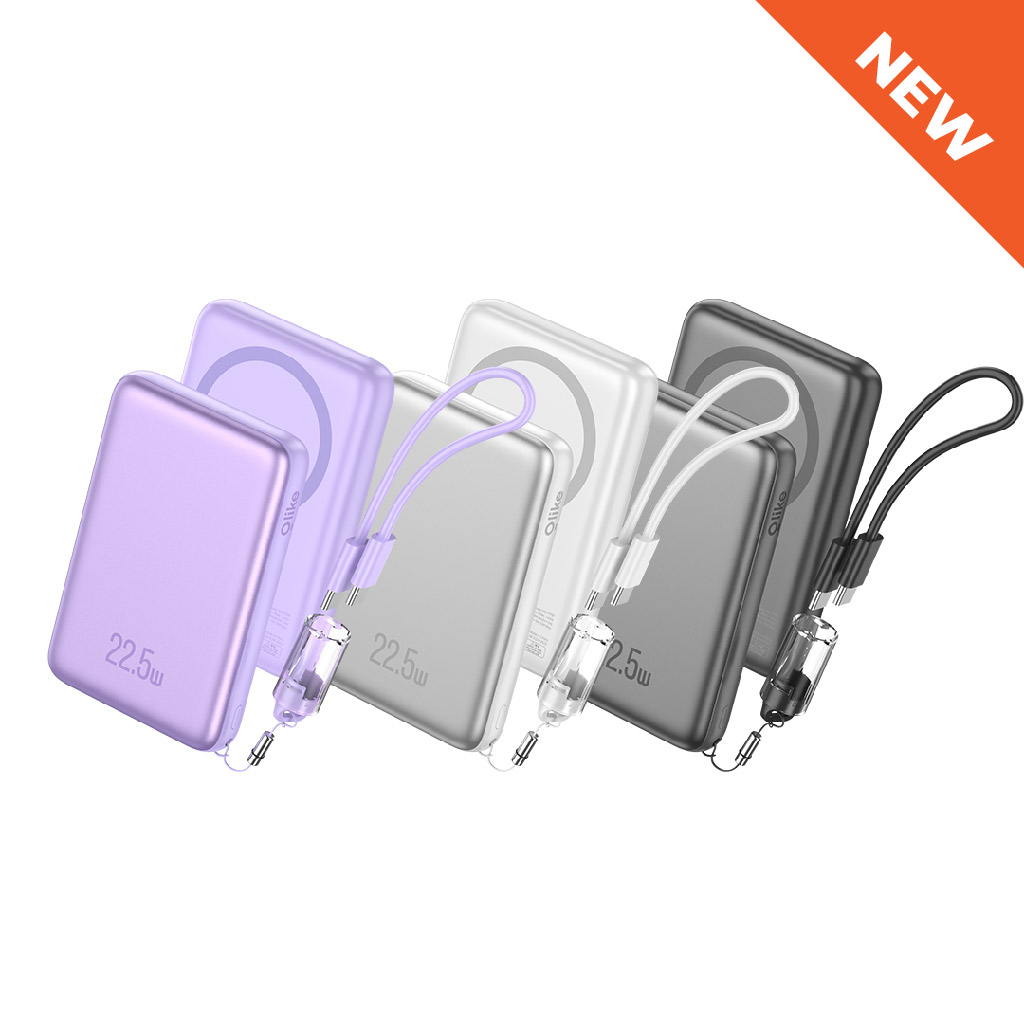 Olike P307 Power Bank MagSafe Wireless 10000mAh 22.5W Magnetic | Olike P307 MagSafe Magnetic Wireless Power Bank 10000mAh 22.5W