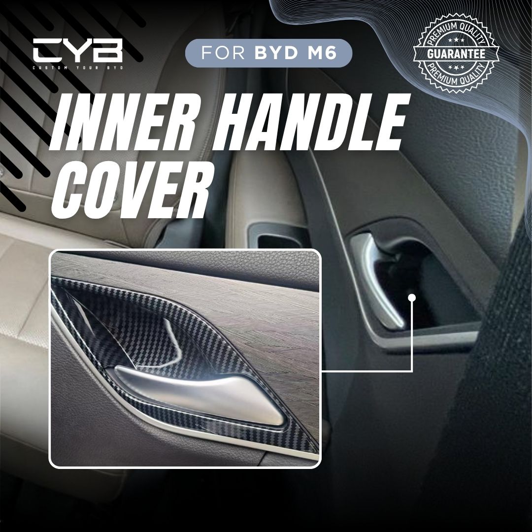 BYD M6 - Inner Handle Cover [Carbon] 4