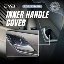 BYD M6 - Inner Handle Cover [Carbon] 3