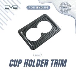 BYD M6 - Cup Holder Trim [Carbon]