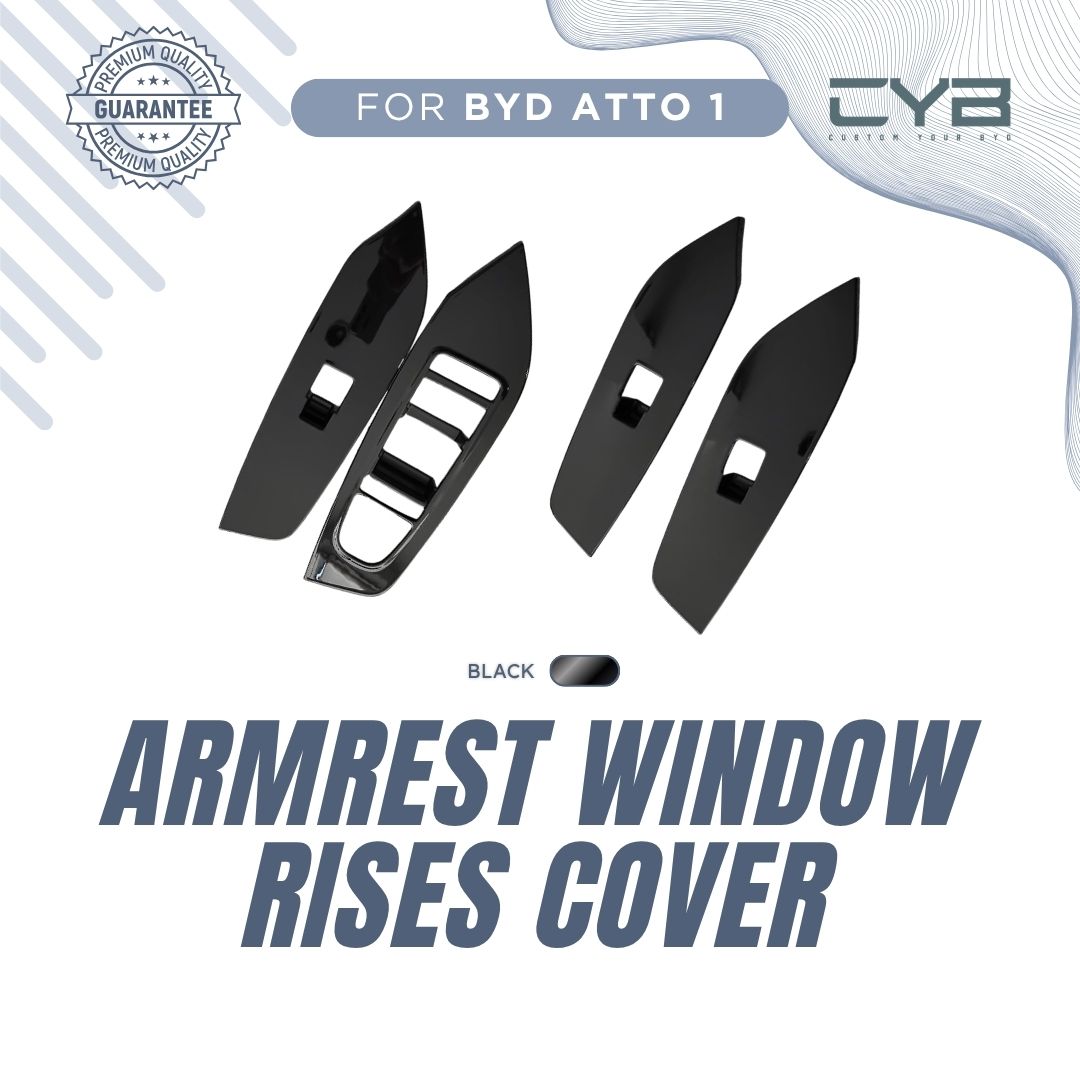 BYD Atto1 - Armrest Window Rises Cover [Carbon] 2