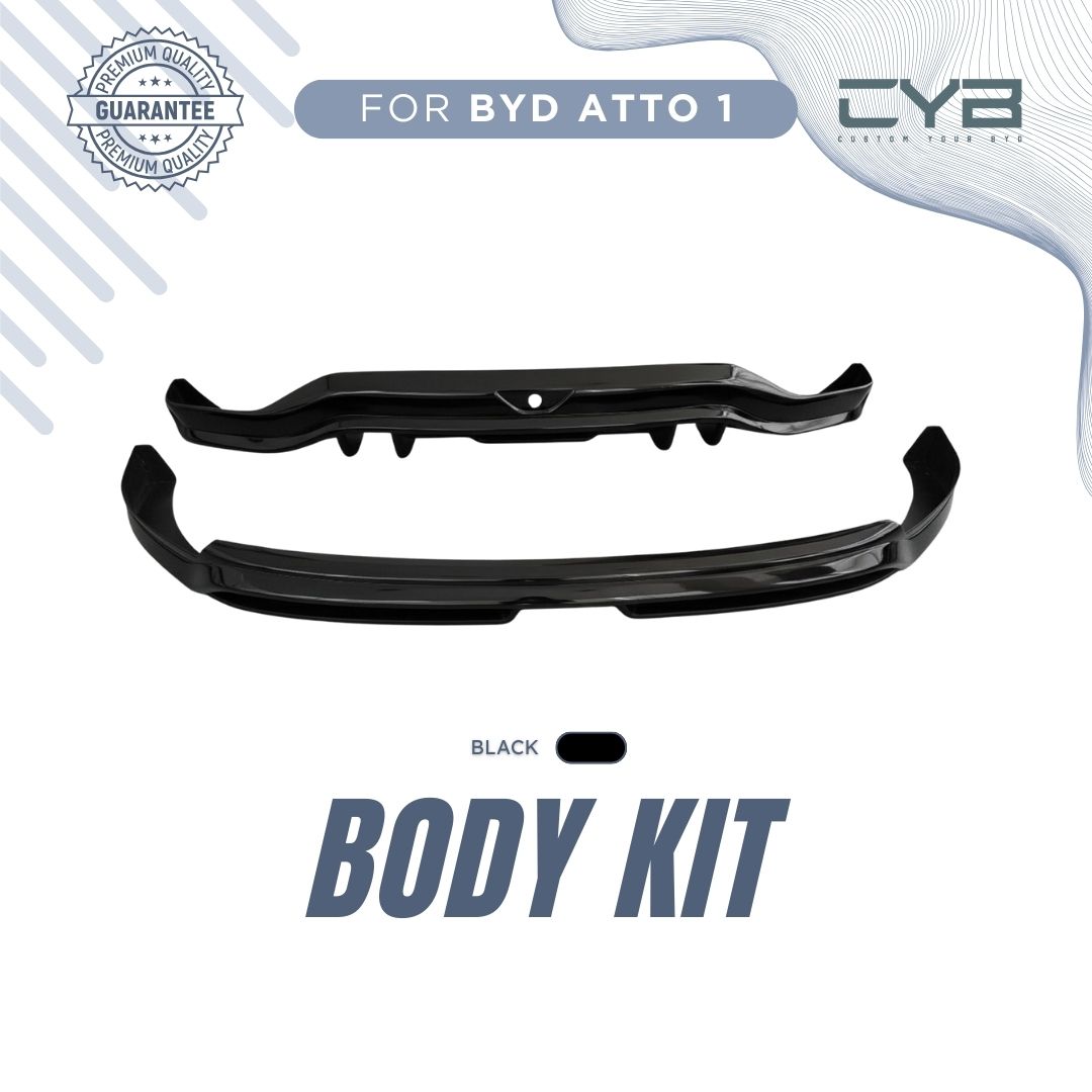 BYD Atto1 - Body Kit [Putih Hitam] 2