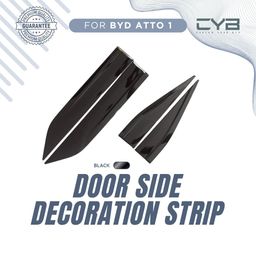 BYD Atto1 - Door Side Decoration Strip [Hitam]