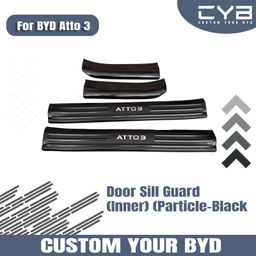 BYD Atto3 - Door Sill Guard [Inner Hitam]