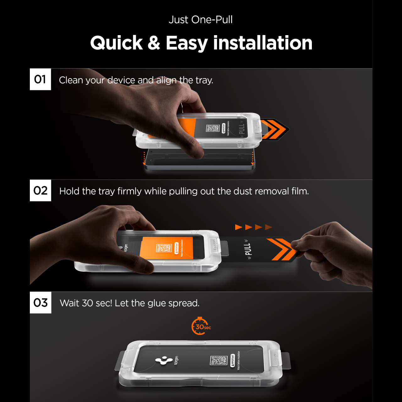 Spigen Galaxy S26 Ultra Tempered Glass with Tray 2 Pack GlastR EZ Fit Pro HD - Transparancy AGL11072 (Offline SKU)