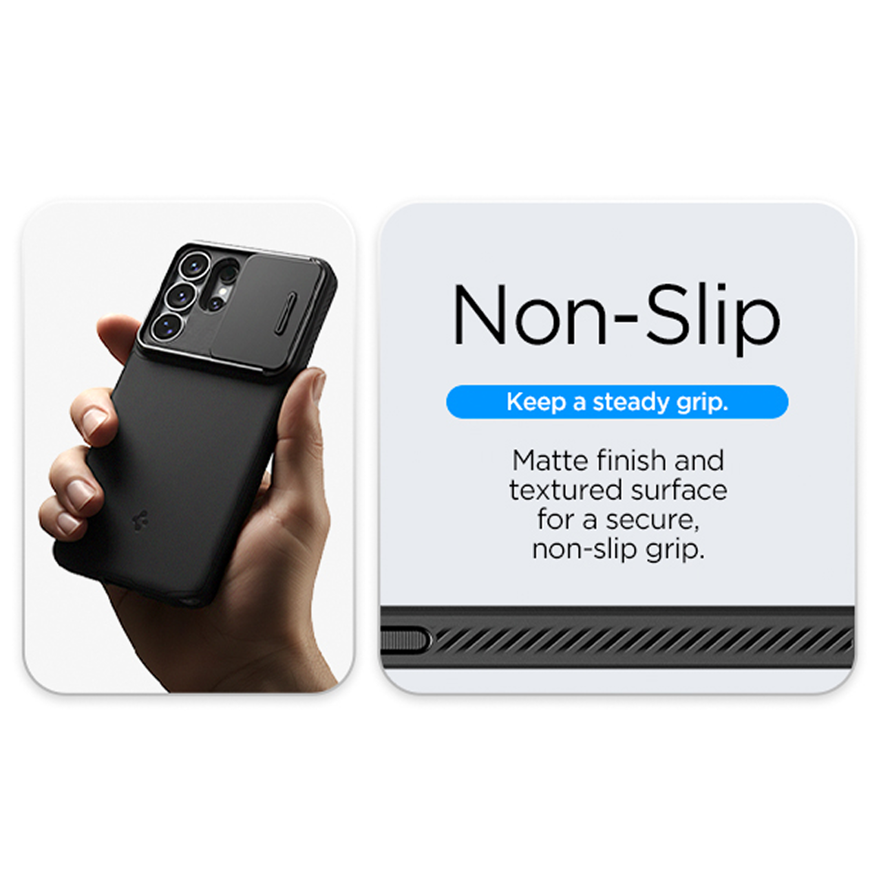 Spigen Galaxy S26 Ultra Case Camera Cover Optik Armor - Black ACS10687 (Offline SKU)